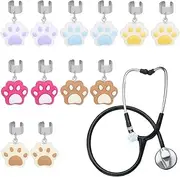 OLYCRAFT Stethoscope Charms Stethoscope ID Name Tag Charms for Doctor Nurse Medical Assistant