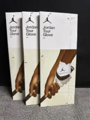 Three (3) Nike Jordan Tour Gloves Left Hand - Cadet Large *NEW*