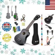 Learn to Play Ukelele Soprano Starter Kit Kit inicial para aprender a tocar e...