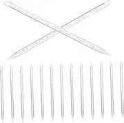 FOYTOKI Nail Art Rod Cuticle Pusher Set 100pcs Manicure Tool Nail Cleaning Sticks Dead Skin Removal Sticks Versatile Flower Dotting Tool