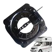 360 Degree Rotating Seat Chassis - Auto Modification Seat Rotating Bottom Disc,Steel Modification Accessories for MPV, RV, SUV, and Sedan