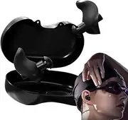 Earplugs for Swimming, 2X Waterproof Spiral Swimmer Earplugs, Reusable Shower Ear Plugs, Surf Ear Plugs, Surfing Earbuds, Noise Reduction for Men, Women
