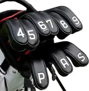 Golf Hybrid Iron Head Cover 9Pcs Hybrid Head Covers Set Long Hybrid Iron Covers,