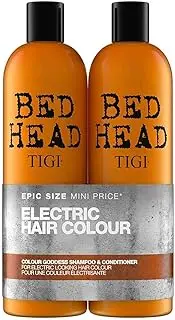 TIGI BED HEAD 2X750ML DUO SHAMPOO & CONDITIONER COLOUR GODDESS