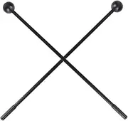 CORHAD 1 10pcs Handheld Drum Sticks Black Plastic Teaching for Music Education and Skill Development