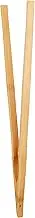 Alphax 907565 Tongs, Bamboo, 11.8 x 0.4 inches (30 x 1 cm), Carbonized Bamboo, Chopsticks Tongs