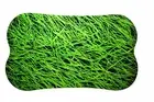 DCI Modern Bath Cloth Texture Tub Shower Mat Grass NIP New 27.4 x 16.3