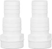 GRCFUMO 2Pcs Pool Pump Hose Conversion Kit, Universal Combo Pool Hose Adapter, Pool Filter Pump Hose Adapter Accessories for Above Ground Pools