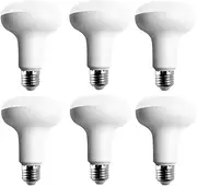 R80 Light Bulb 75w, E27 LED Bulbs 10w Energy Saver Bulb, 800 Lumen, Non-Dimmable (6, Cold White 6000k)