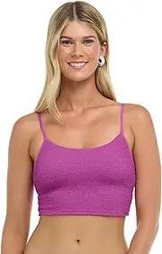 [EIDON] Junior's Selena Crop Bikini Top Swimsuit