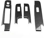 Toggle Switch Car Interior Window Lift Control Water Cup Holder Panel Cover Trim Frame Sticker For ISUZU D-MAX 2021+ RHD (Color : Model A)