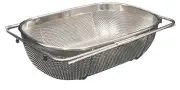 Whitehaus WHNEXC01 Stainless Steel Over The Sink Extendible Colander/Strainer