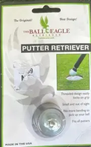 Ball Eagle Putter Retriever Golf Ball Pickup Club Attachment NEW Free Shipping
