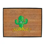 Snuggle - Funny Novelty Doormat Man Cave Floor mat