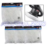 Lot of 4 - 10" Car Polisher/Buffer/Waxer Polishing Car Detailing Buffing Bonnet