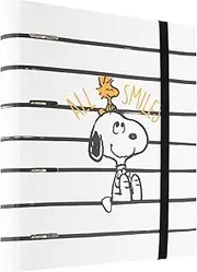 Grupo Erik Ring Binder A4 Slim 4 Rings - Folder A4 Slim Premium Peanuts Snoopy Fan Item File Folder 4 Rings - A4 Folder A4 Slim - Ring Binder A4 Lever Arch File A4 Office Accessories School
