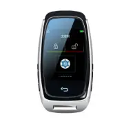 Car Remote Smart Key LCD Touch Screen Display Digital For One-Button Start Cars (for: Smart)