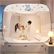 Folding Mosquito Net Tent Canopy Curtains Anti Mosquito Nets -Up Mosquito Net Bed Tent Mosquito Nets Folding Portable/D/1.8 * 2.0M
