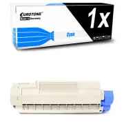 Eurotone Toner Cyan for OKI C-5700-DN C-5600-N C-5600-DN