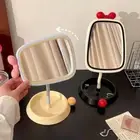 Round Ball Vanity Mirror 360° Rotatable Desktop Stand Mirror TableTop