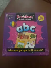 Brainbox ABC - 10 Minute Memory Recall Game - 1 or more players Ages 4+