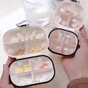 1x Weekly Pill Organizer Travel Pill Box 7 Compartments Portable Daily Pill Case