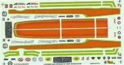 Slixx 1279 Braskett & Burgin Camaro F/C Drag decal