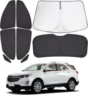 Car Window Shades for 2018-Present Equinox Side Window Sun Shade with Blocking 1