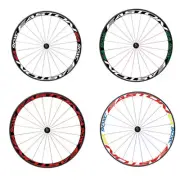 1-Side Multicolor Bike Wheel Rims Reflective Stickers Decals 26/27.5inch Wheel