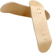 Sosoport 2pcs Mini Finger Skateboard Decks Maple Wood Replacement Boards for Professional Beginner Fingerboards Smooth Surface for Easy Control Fun