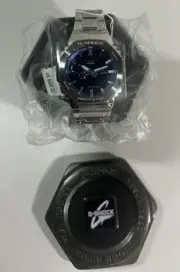 Casio G-Shock Blue Steel Solar Bluetooth 2100 Casio Oak GMB2100AD-2A New In Box