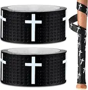 2 Pcs Baseball Bat Grip Tapes 1.1mm Precut and Full Adhesive Back Baseball Grip Tapes Softball Bat Wrap for Sports