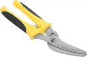 Gatuida 1Pc Multipurpose Sheet Shear with Skid Handle Labor Saving Stainless Steel Scissors for Industrial Use Safe and Durable Cutting Tool for Electricians and Craftsmen