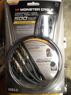 Monster Cable 500cv Component Video Cable (2m)