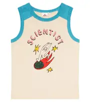 [Jellymallow] Jellymallow Scientist cotton tank top Y 8 multicoloured