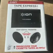 ION Tape Express 2 Go Portable Walkman Convert/Player Tape To MP3