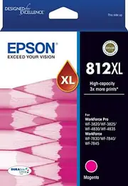 Epson 812XL HighCap DuraBrite Ultra Magenta [C13T05E392]