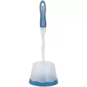 21 In. Polypropylene Bristle Toilet Bowl Brush Set With Caddy 616211 SIM Supply,