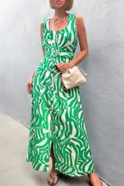 Decjuba SKYLAR BUTTON MAXI DRESS Size 12 RRP $179.95