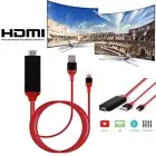 8 Pin to HDMI Smart TV AV Adapter Cable For iPhone 14 11 12 13 Pro Max XR Mini