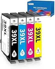 OINKWERE 39 XL Relacement for Epson 39XL Ink cartridges Compatible for Expression Home XP-2105 XP-4105 Printer Ink cartridges (4-Pack)