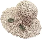 [Generic] Floppy Hats for Women Wide Brim Sun Hat Outdoors Beach Hats UV Protection Sunhats Western Summer Hat