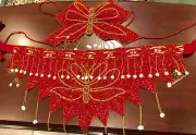 Women Belly Dance Costume Sequins Tassel Bra/Hip Scarf Bollywood Belly Dancewear