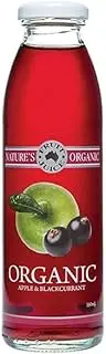 Natures Organic Apple and Blackcurrant Juice, 350 ML
