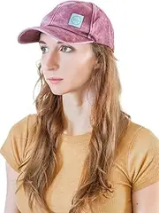 [Halsa] EMF Protection Hat, Baseball Cap. Washed, Faded, Structured Anti Radiation Hat with EMF RF Radiation Shielding Silver Fabric