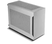 LIAN LI A4-H2O Silver Aluminum Mini ITX Computer Case PCI4.0 Riser Card