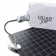 LED LIGHT LAMP MAGNIFIER MAGNIFYING TABLE DESK BENCH UP CLAMP CLIP TO 2" THICK