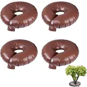 10Gallon Tree Watering Bag Rings, PVC Planting Water Bag for Tree and Shrubs,Tree Watering Bags Slow Release,Garden Tree Watering Donuts Auto Drip Irrigation Water Pouch for Deep Root (10Gallon)
