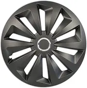 Wheel Trim Set Fox, Set of 4, 40.64 cm (16 inches), matt Black