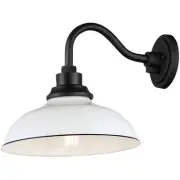 Maxim Lighting 35114WTBK Granville Outdoor Wall Light White/Black